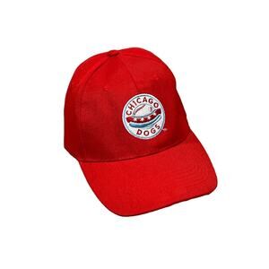 Red Chicago Dogs Hat #775-B